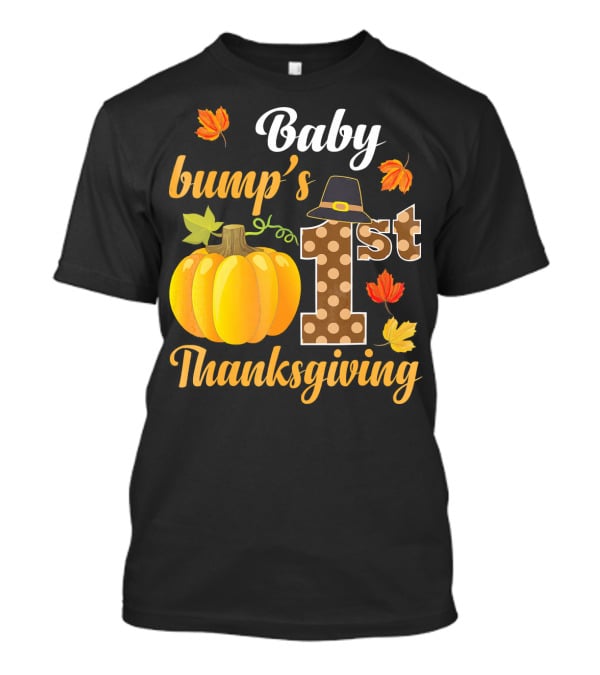 Baby Bump's 1st Thanksgiving T-Shirt