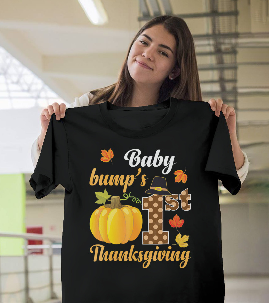Baby Bump's 1st Thanksgiving T-Shirt
