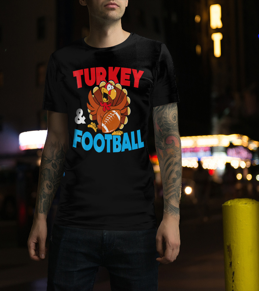 TURKEY AND FOOTBALL T-Shirt