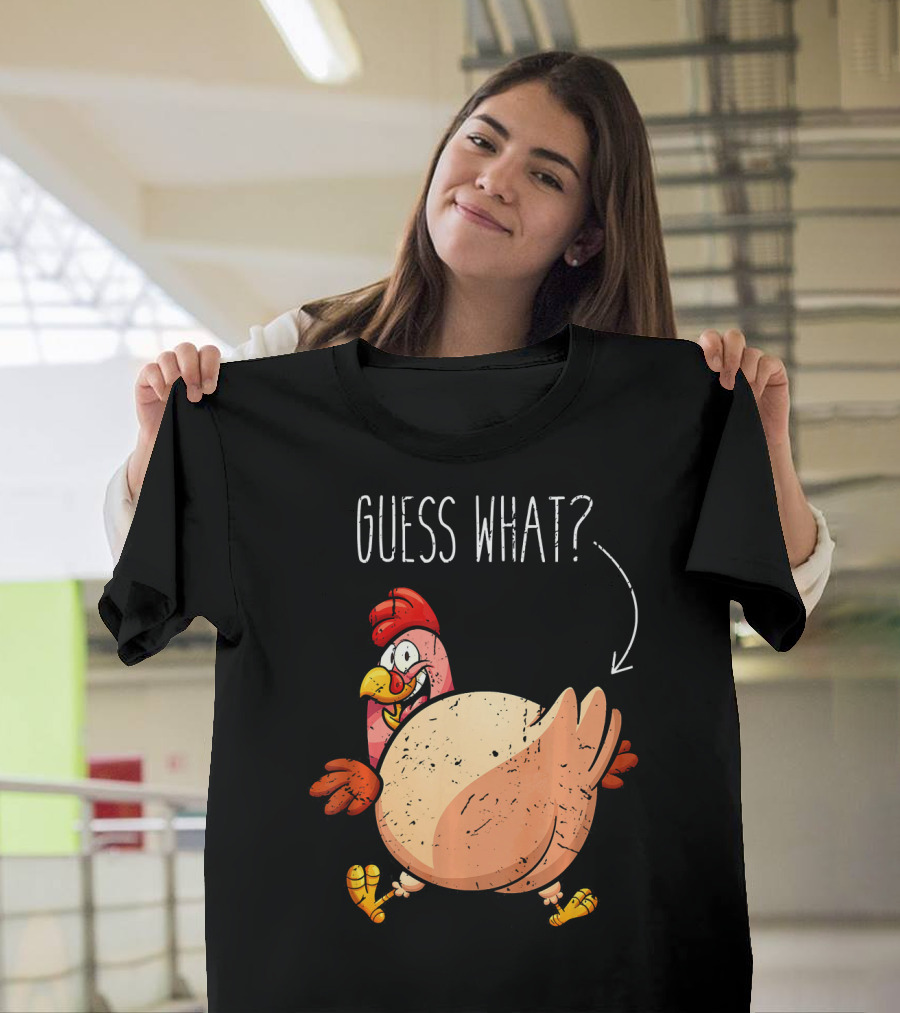Guess What Turkey Funny Butt Joke T-Shirt