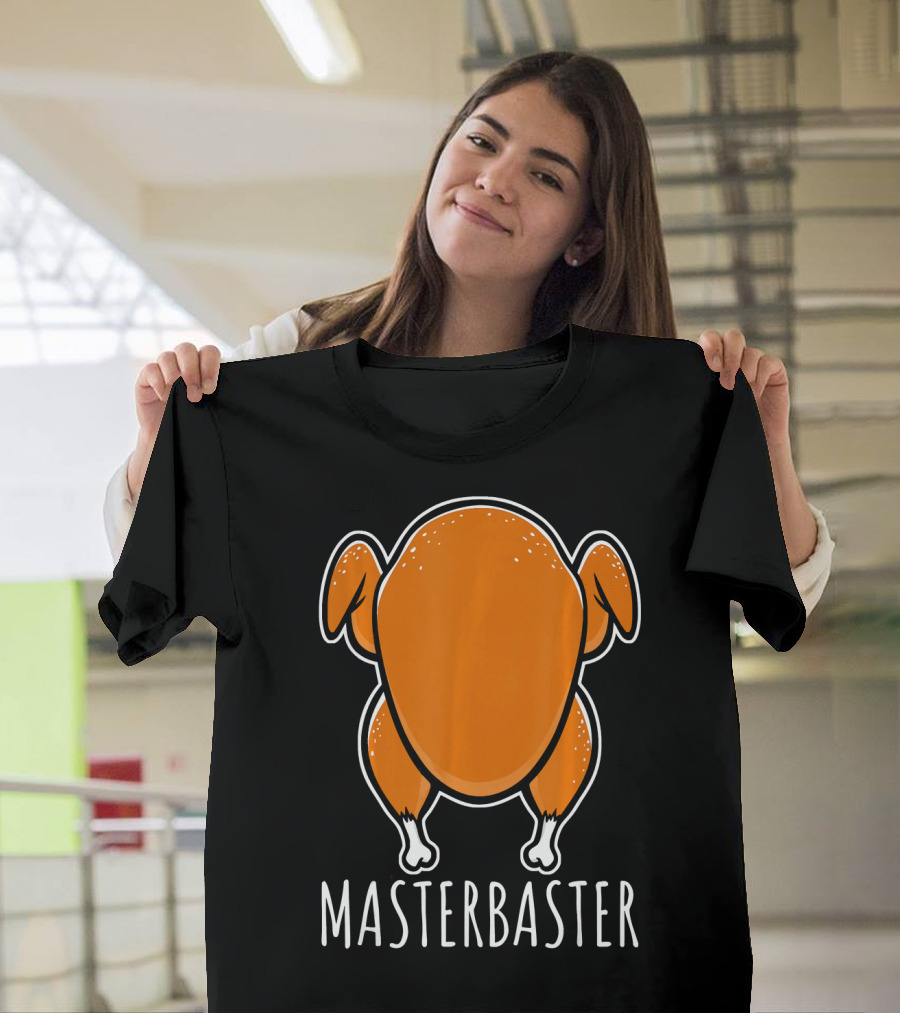 Thanksgiving Turkey Humor Masterbaster Playful T-Shirt