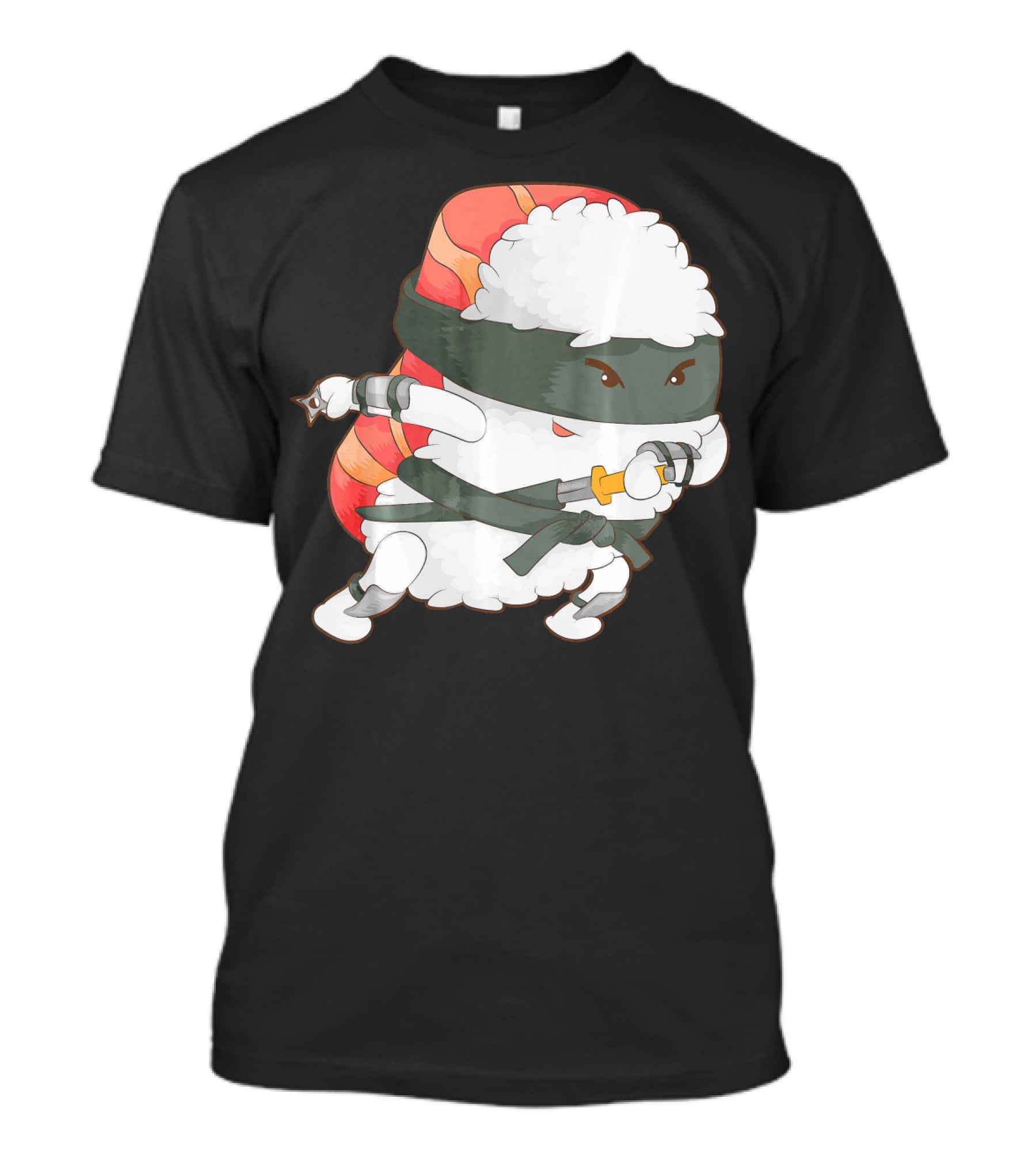 Funny Cute Sushi Ninja Maki Lover Japan T-Shirt