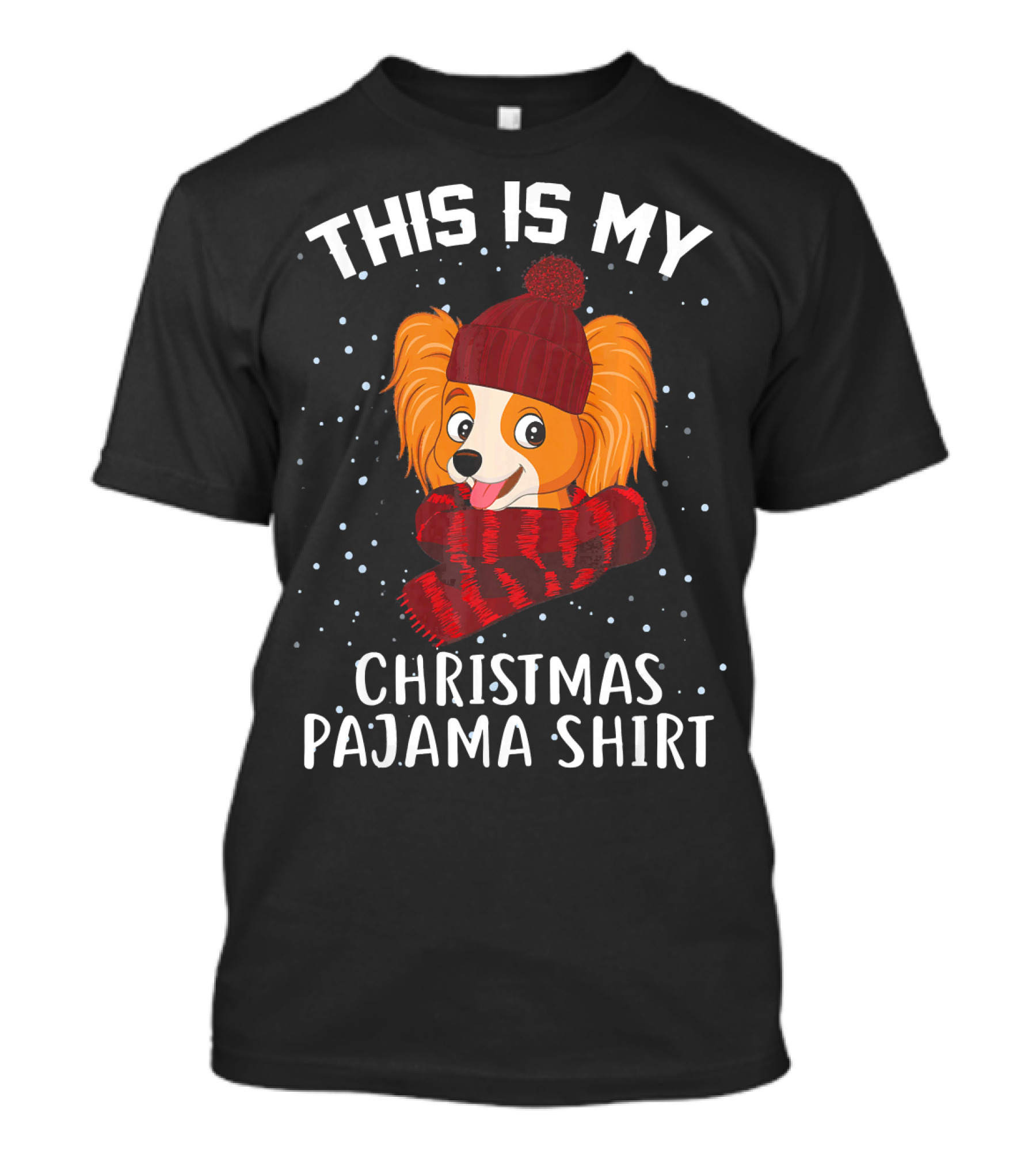 This Is My Christmas Pajama Shirt Papillon T-Shirt