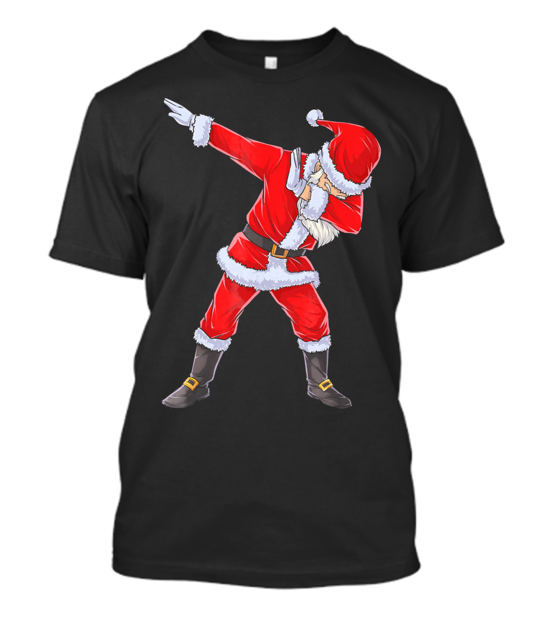 Dabbing Santa Christmas Dance Pose T-Shirt