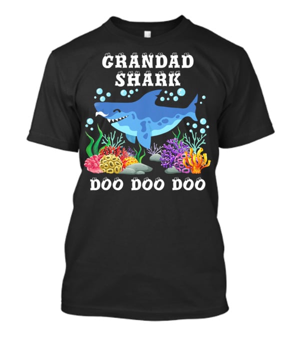 Grandad Shark Doo Doo Doo T-Shirt