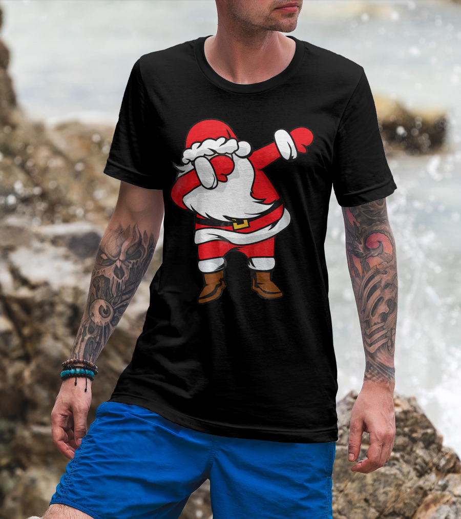 Cool Santa Dabbing T-Shirt
