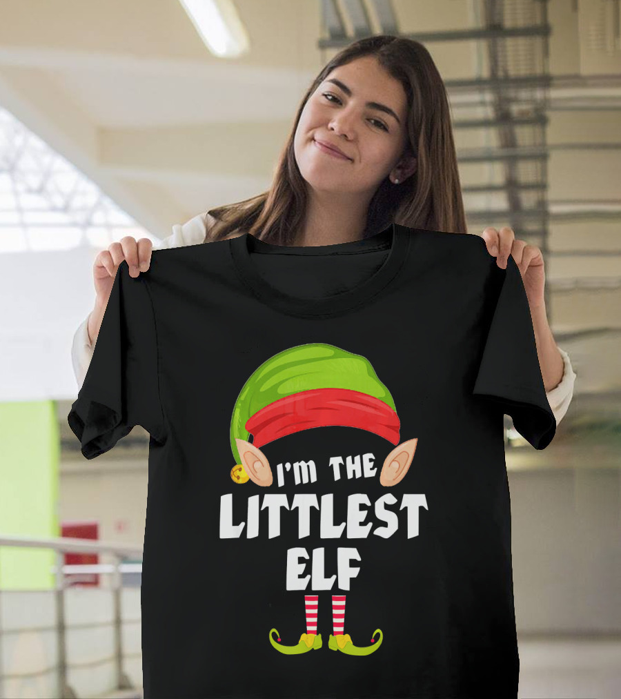 I'm the Littlest Elf Matching Family Group T-Shirt