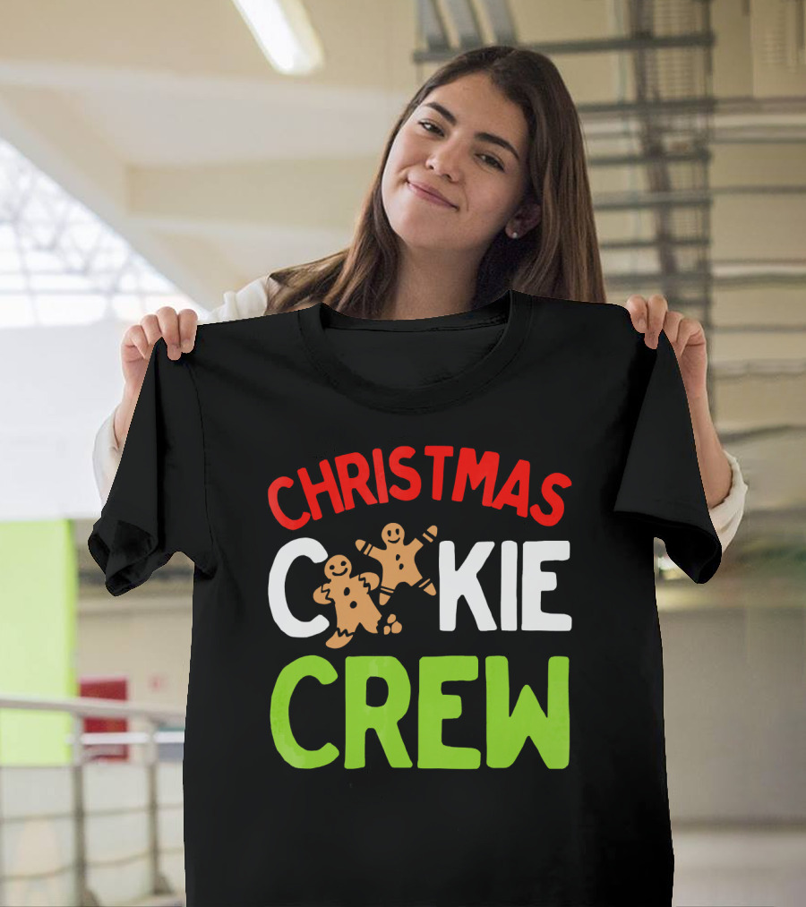 Christmas Cookie Crew with Gingerbread Iconic Festive T-Shirt