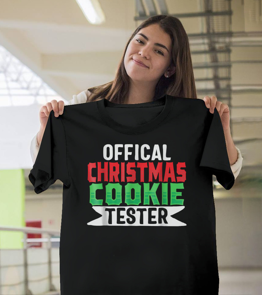Offical Christmas Cookie Tester T-Shirt