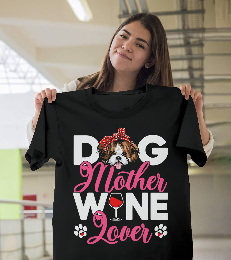 Cute Shih Tzu Dog Mother Lover T-Shirt