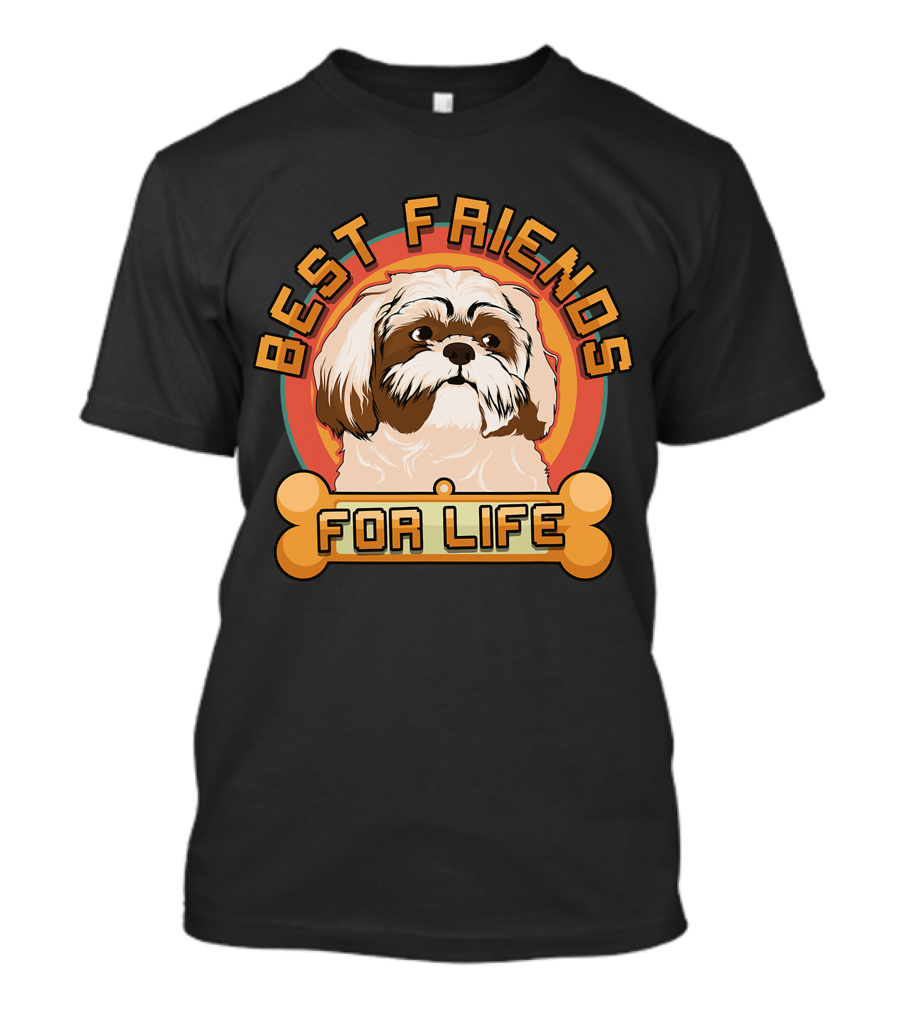 Shih Tzu Best Friends For Life T-Shirt