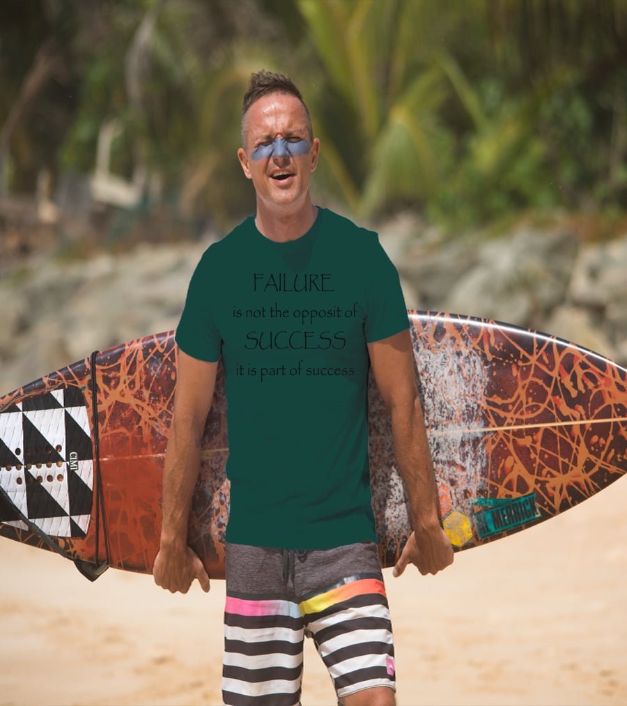 Failure Is Part Of Success Motivation T-Shirt