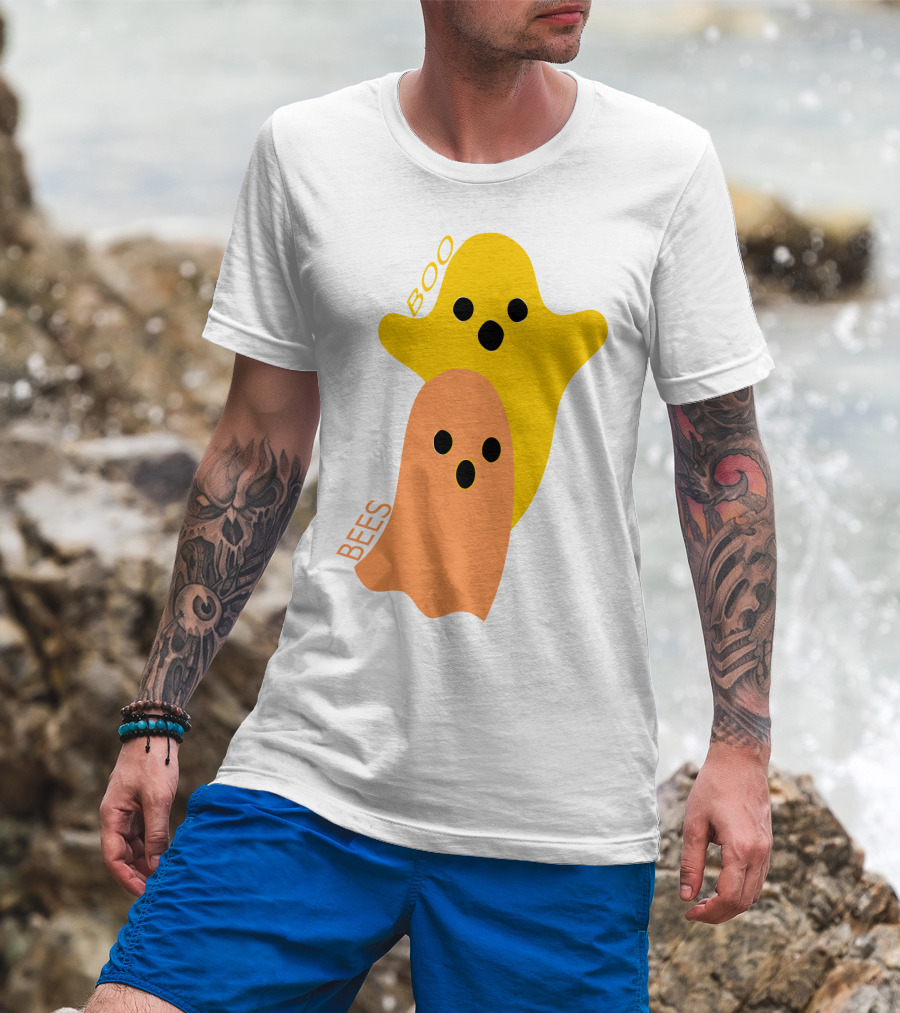 BOO BEES Ghosts Halloween T-Shirt