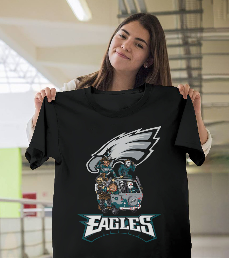 Eagles Horror Movies Edition Van Mashup T-Shirt