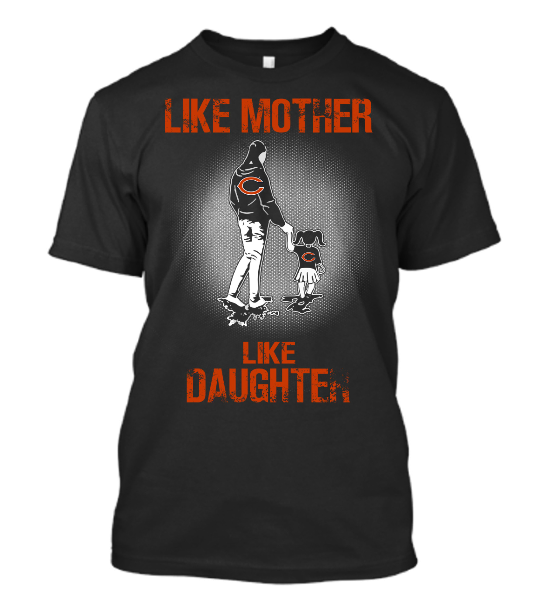 Like Mother Like Daughter Chicago Bears Fan T-Shirt