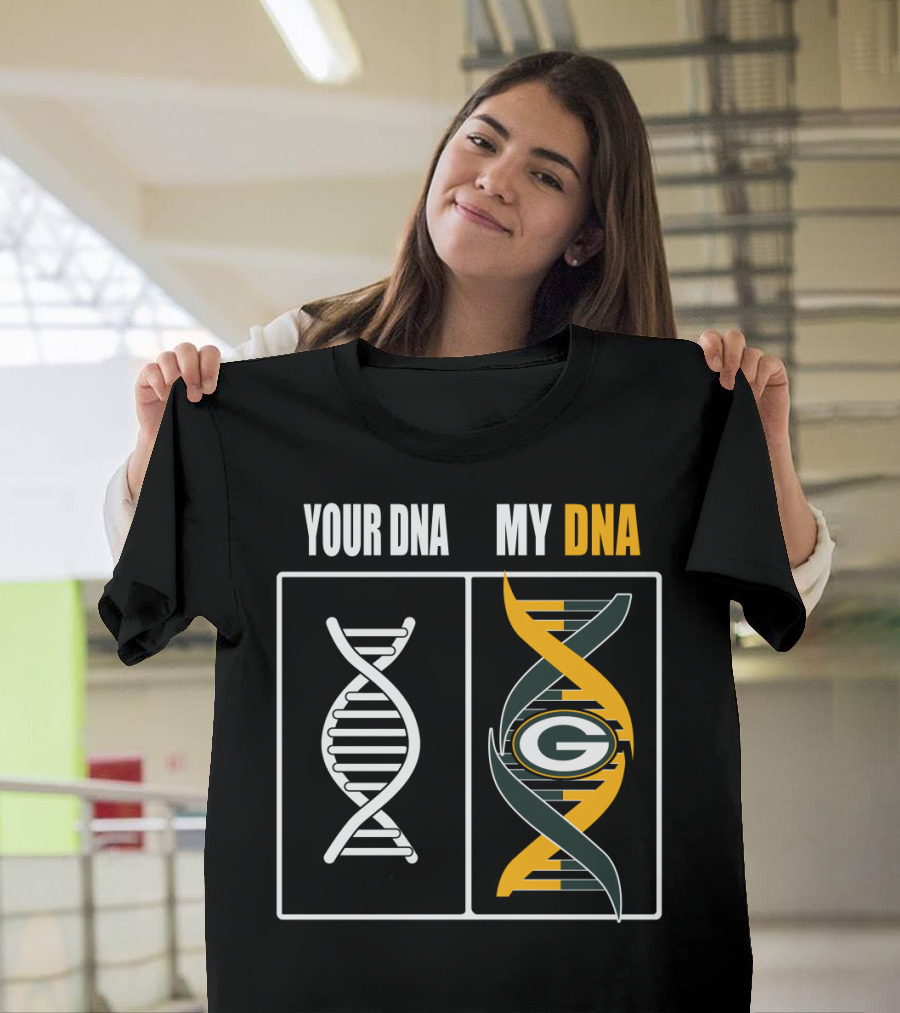 Your Dna My Dna Green Bay Packers T-Shirt