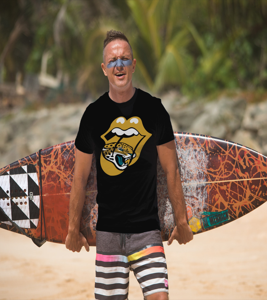 Jacksonville Jaguars Logo With Iconic Tongue T-Shirt