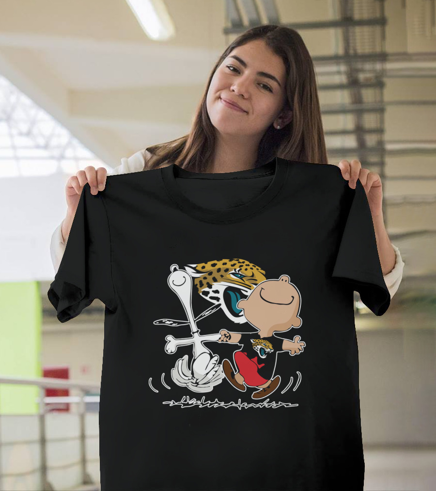 Jacksonville Jaguars Comic Dance Celebration T-Shirt