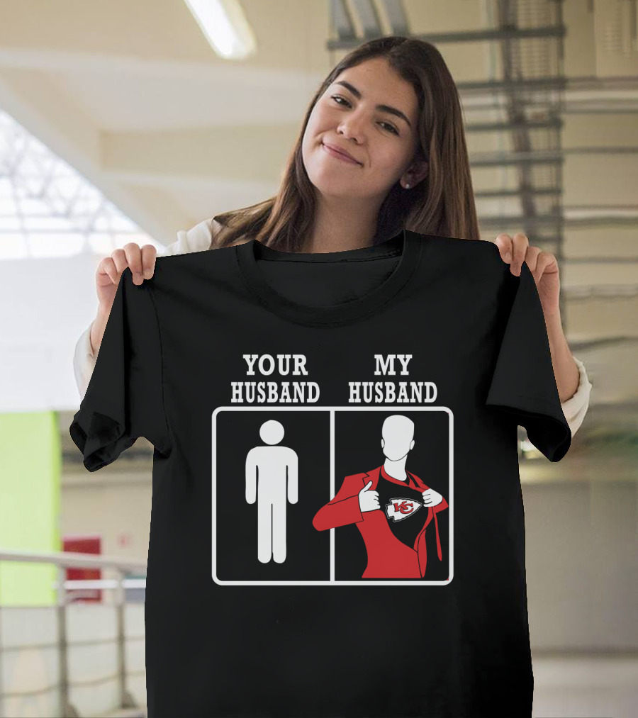 Your Husband My Husband Kansas City Chiefs T-Shirt