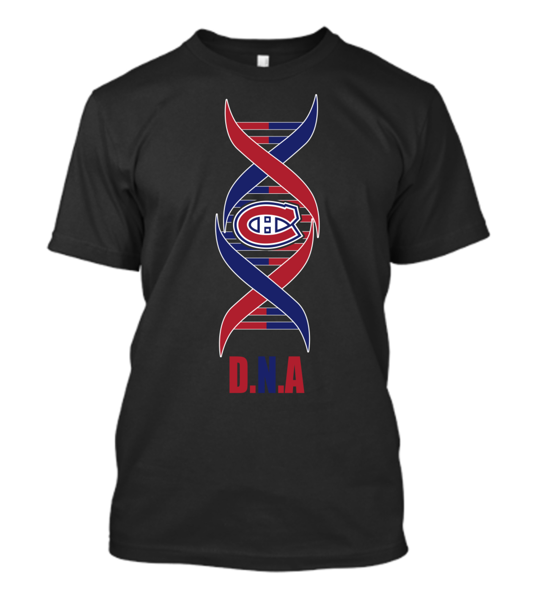 Montreal Canadiens Dna Logo Spiral T-Shirt