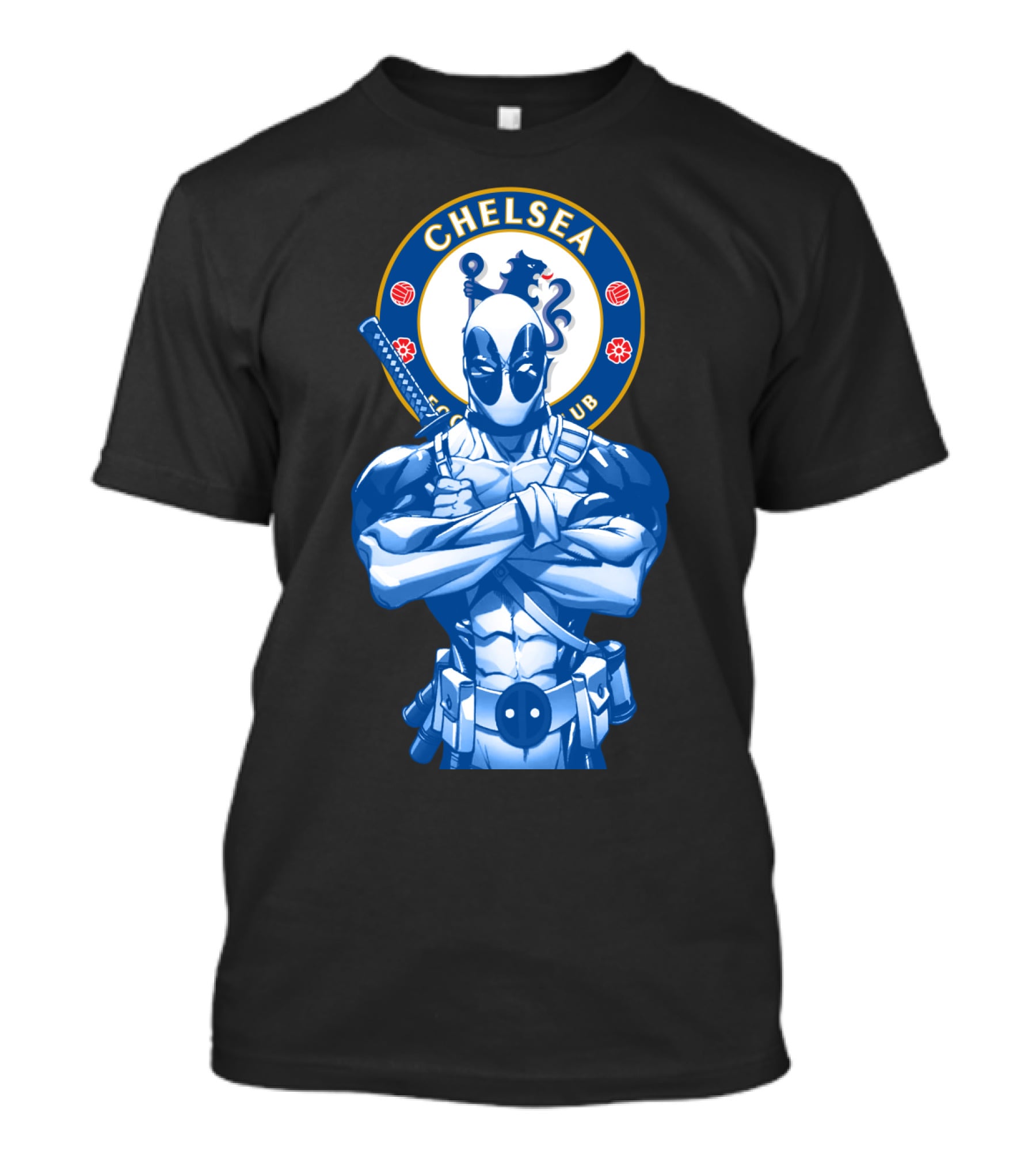 Chelsea Football Club Superhero Crossover T-Shirt