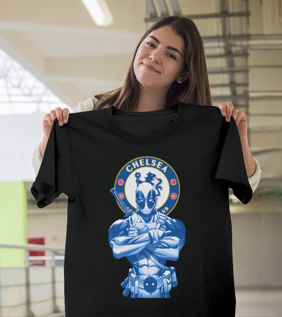 Chelsea Football Club Superhero Crossover T-Shirt
