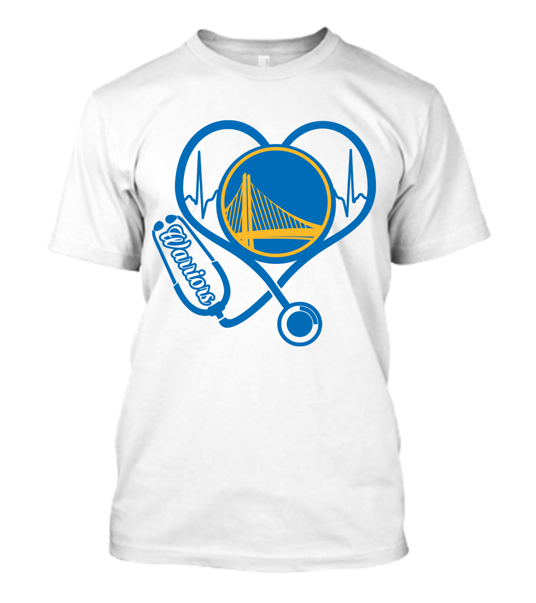Nurse Heartbeat Golden State Warriors Love T-Shirt