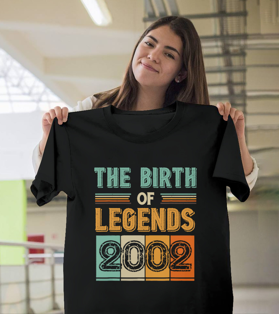 The Birth of Legends 2002 Vintage T-Shirt