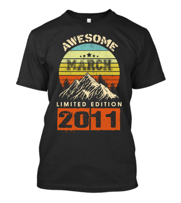 Awesome Vintage March 2011 T-Shirt