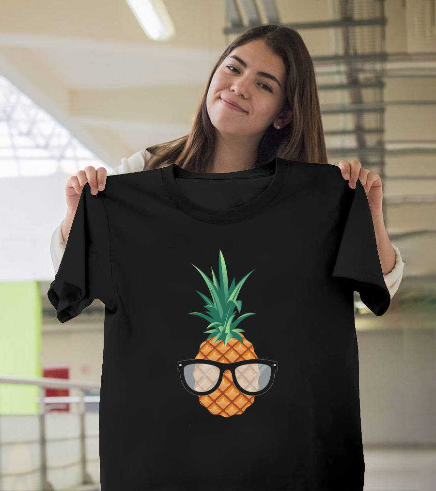 Cool Pineapple with Sunglasses T-Shirt