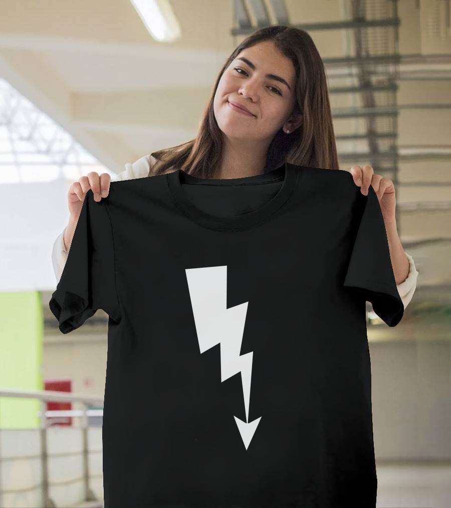 Positive Energy Lightning Bolt Arrow T-Shirt