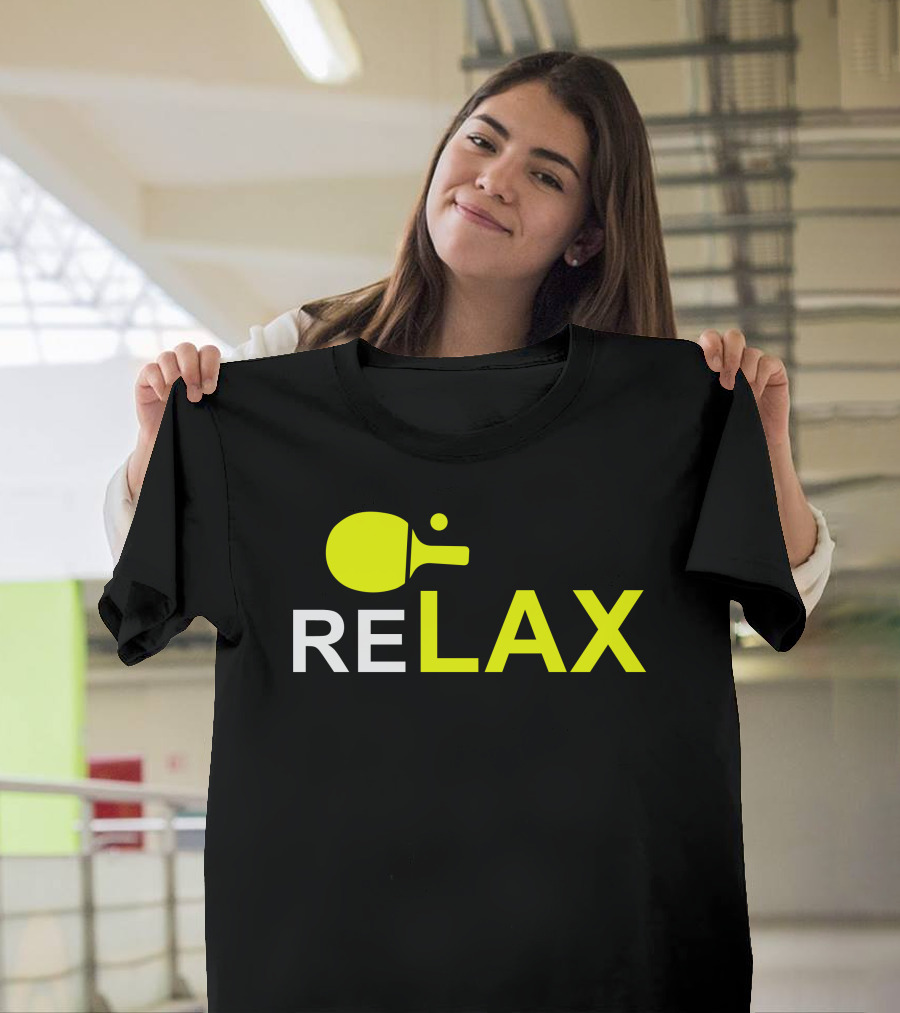 ReLAX Sports Ping Pong Paddle Sticks T-Shirt
